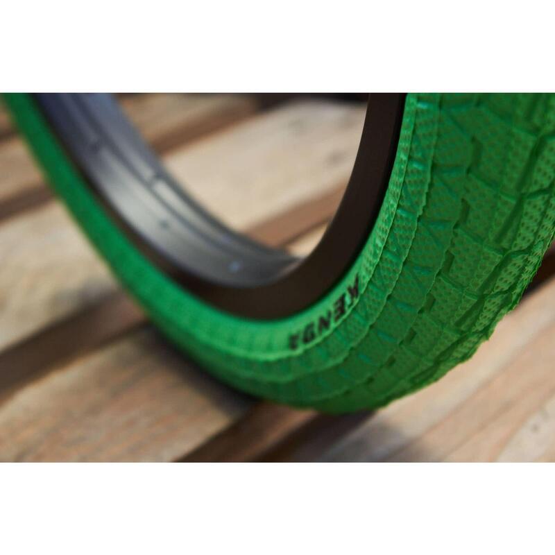 Set cauciucuri BMX KENDA 20 inch x 1,95 inch verde