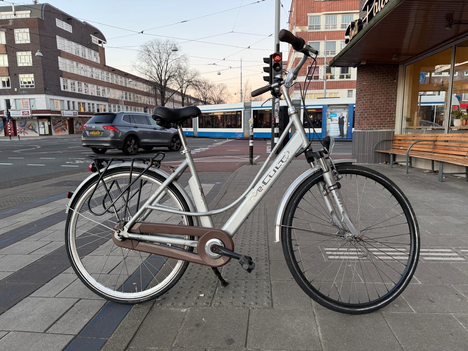 E-Cult stadsfiets 50 cm, metal/grijs, 7 versnellingen 3/5