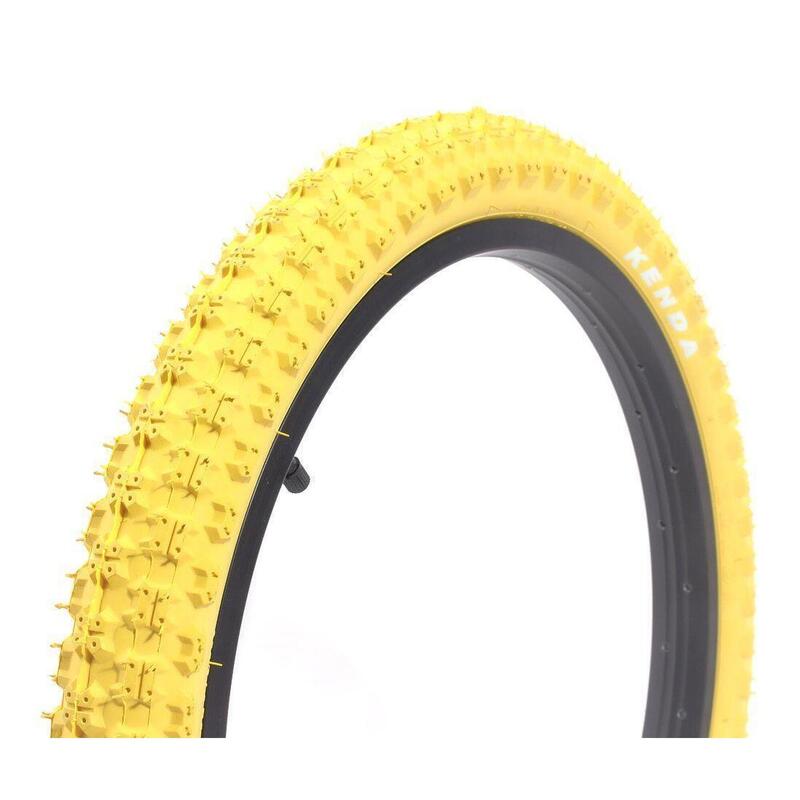 Set cauciucuri BMX KENDA 20 inch x 2,25 inch galben