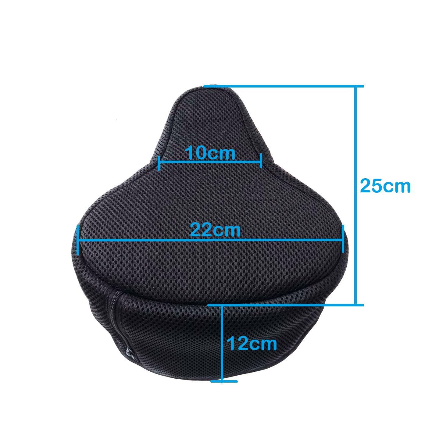 Beheizbarer Fahrradsattelbezug USB mit Powerbank-Tasche & Regenschutz 2/3