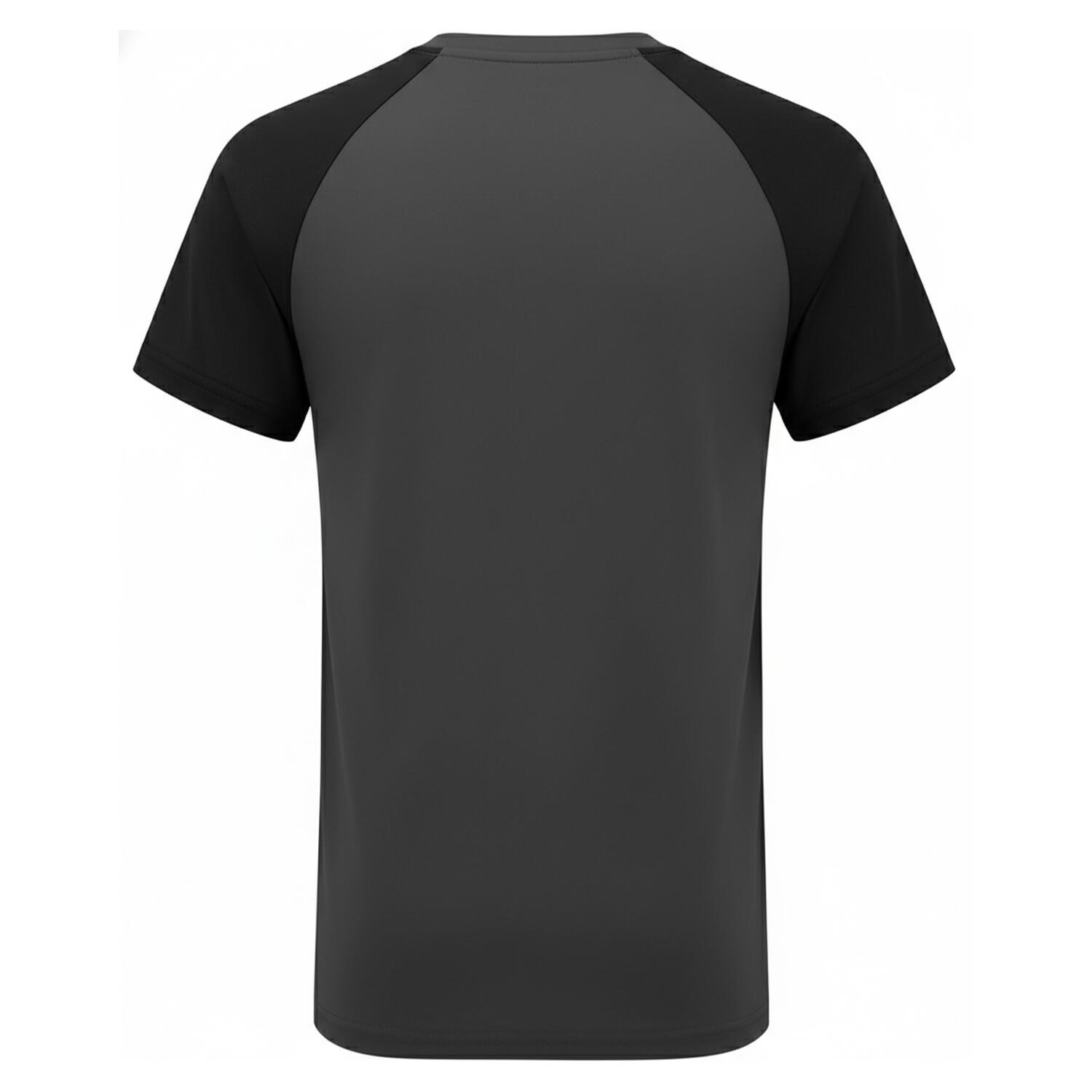 "Performance" TShirt für Kinder Holzkohle/Schwarz 2/2