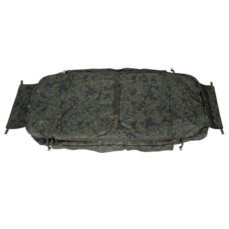 schlafsack gr 128 Baby & Kinder Grau – Bio-Baumwollfleece schlummersack - Schlafsack mit accessoire tente de toit Farbe:Eukalyptus