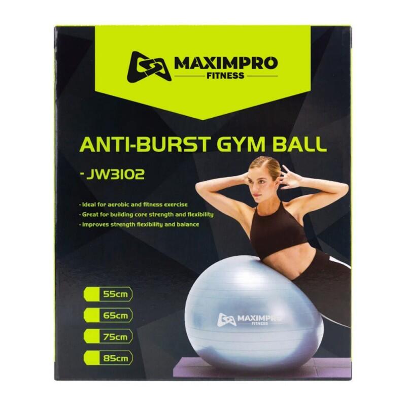 Pelota Fitness Gigante Max Sports Sena Ø55Cm Azul Claro 3/3
