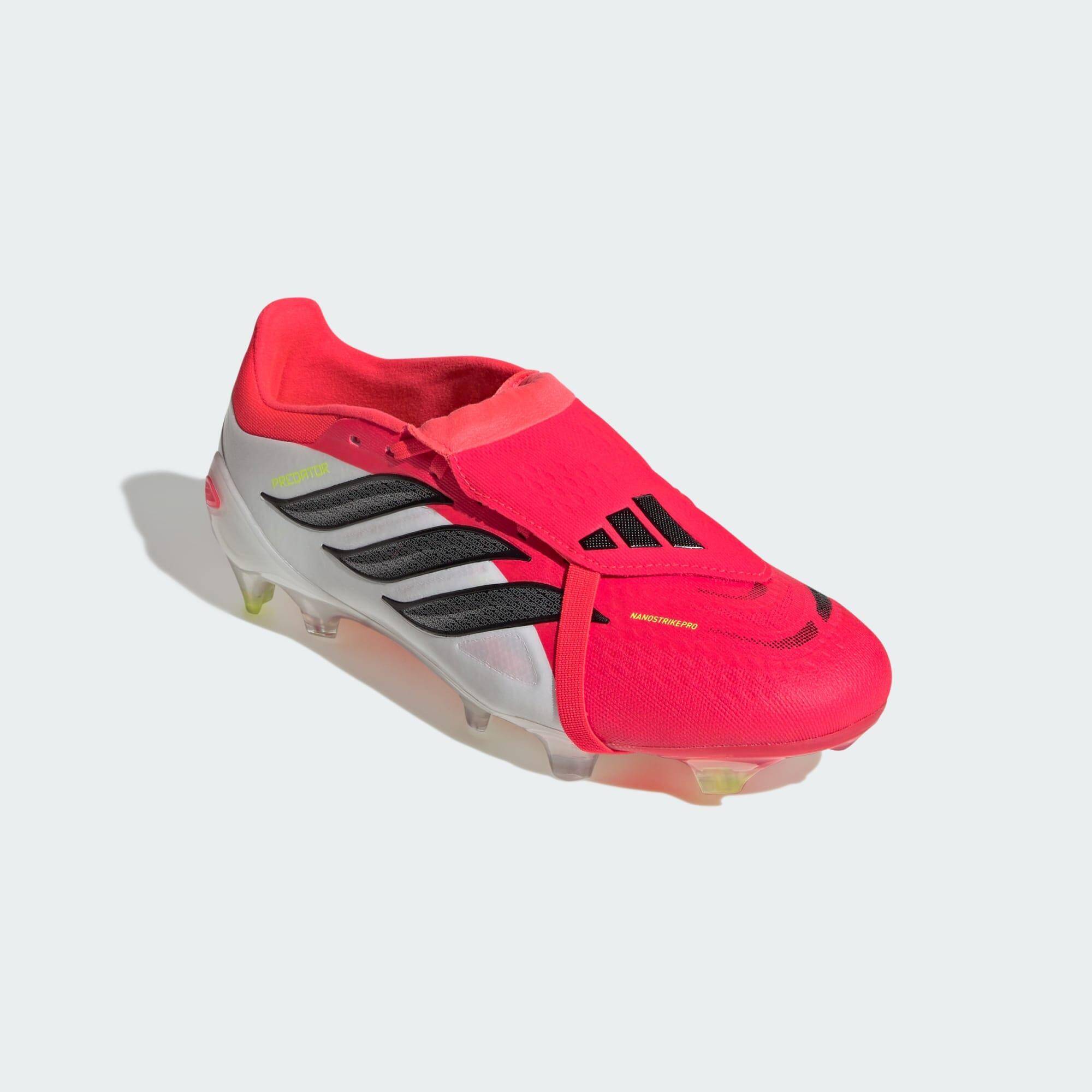 Adidas PREDATOR PRO FT FG Unisex Football Shoes Red -  4