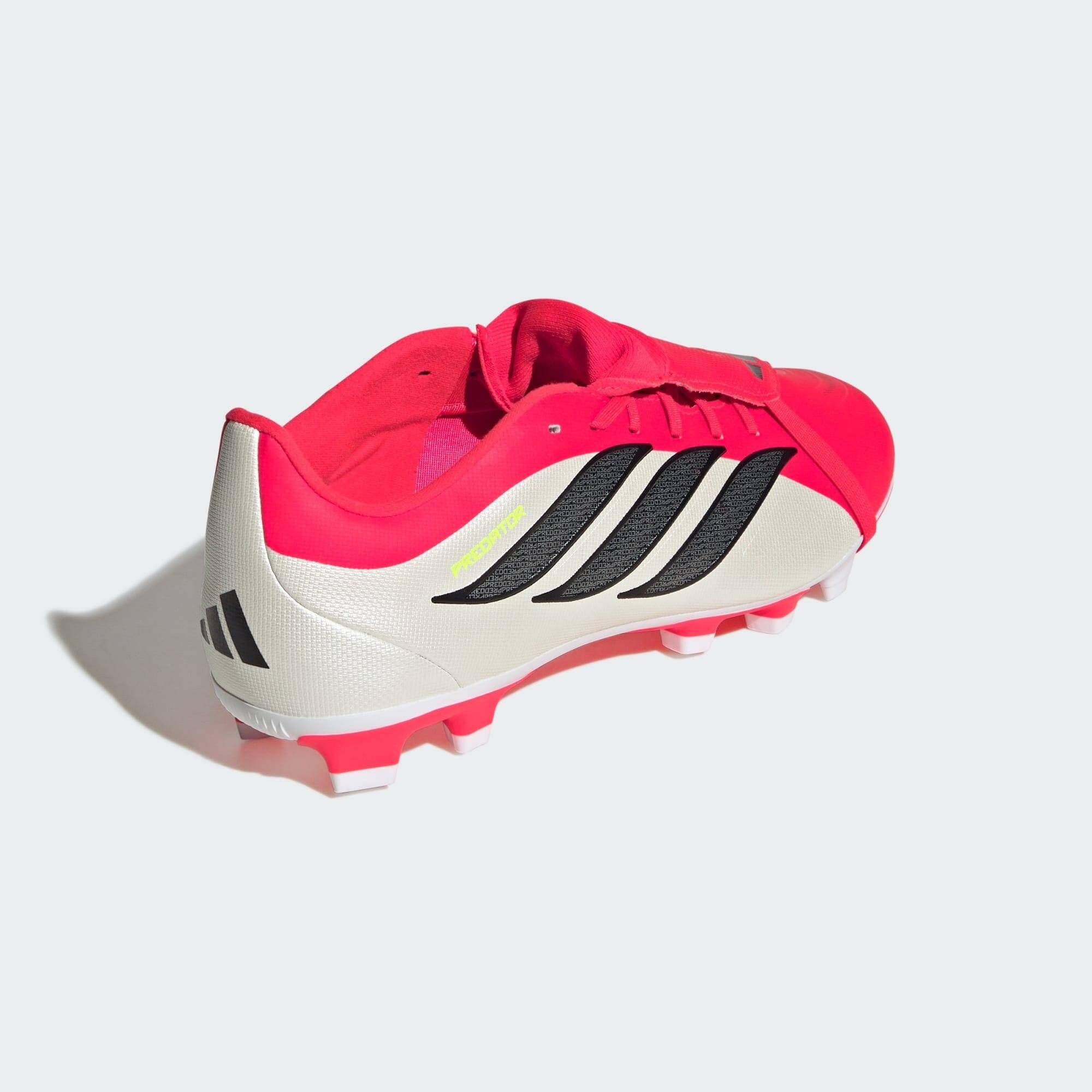 Adidas PREDATOR CLUB FT FG/MG Unisex Football Shoes Red -  5