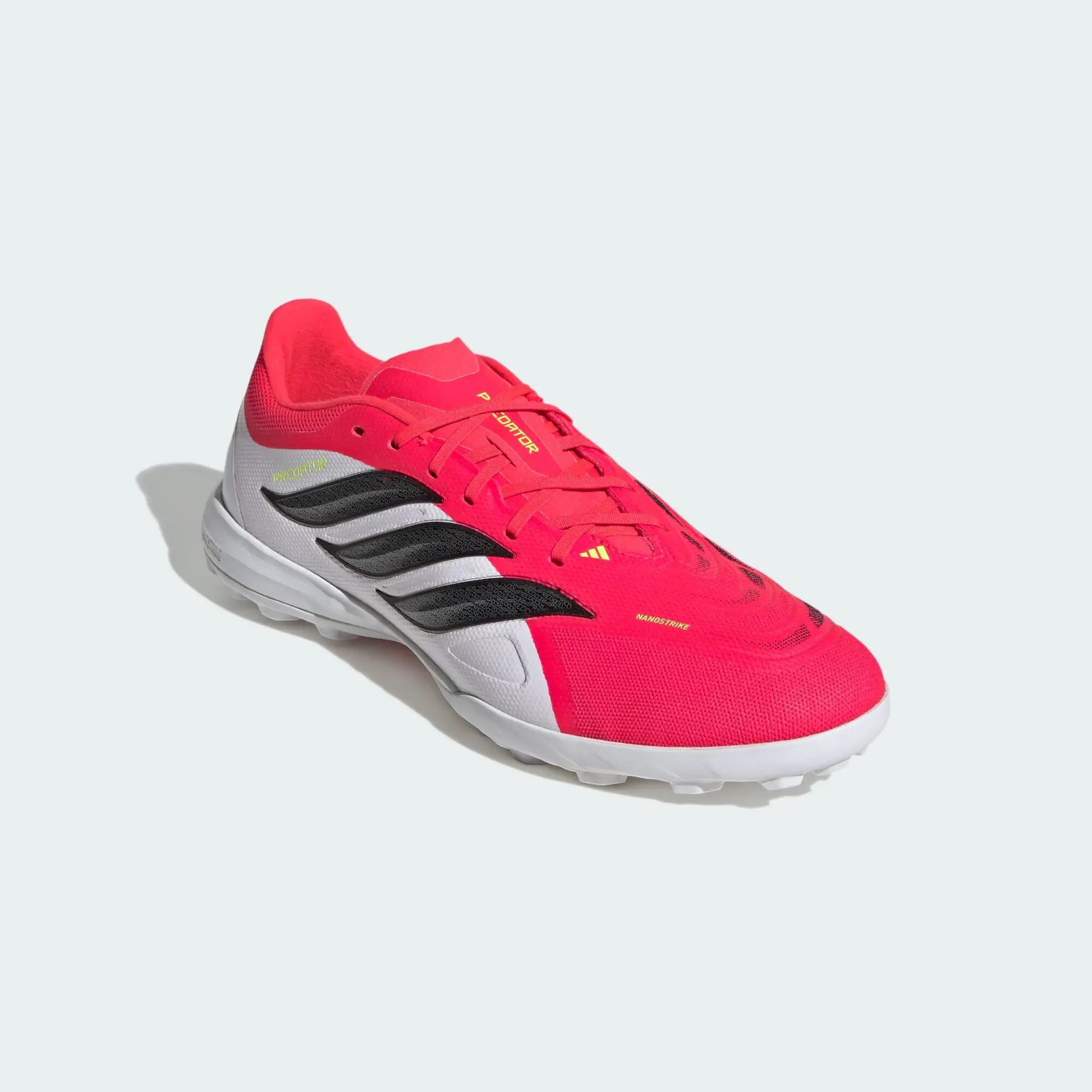 Adidas PREDATOR LEAGUE TF Unisex Football Shoes Red -  4