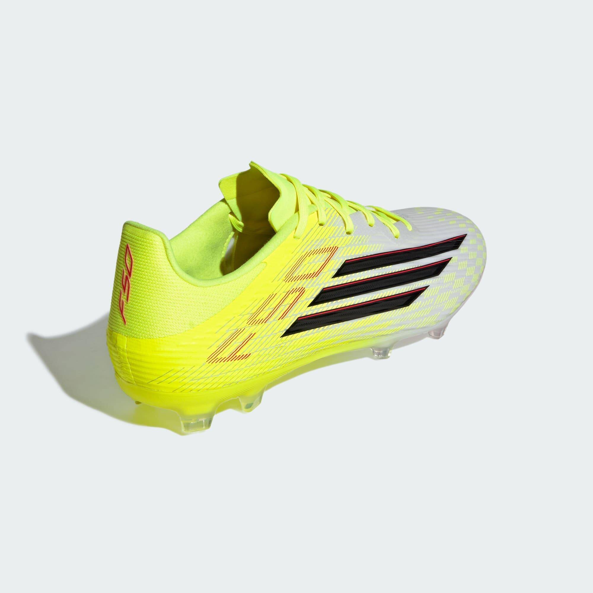 Adidas F50 LEAGUE FG/MG Unisex Football Shoes Yellow -  5