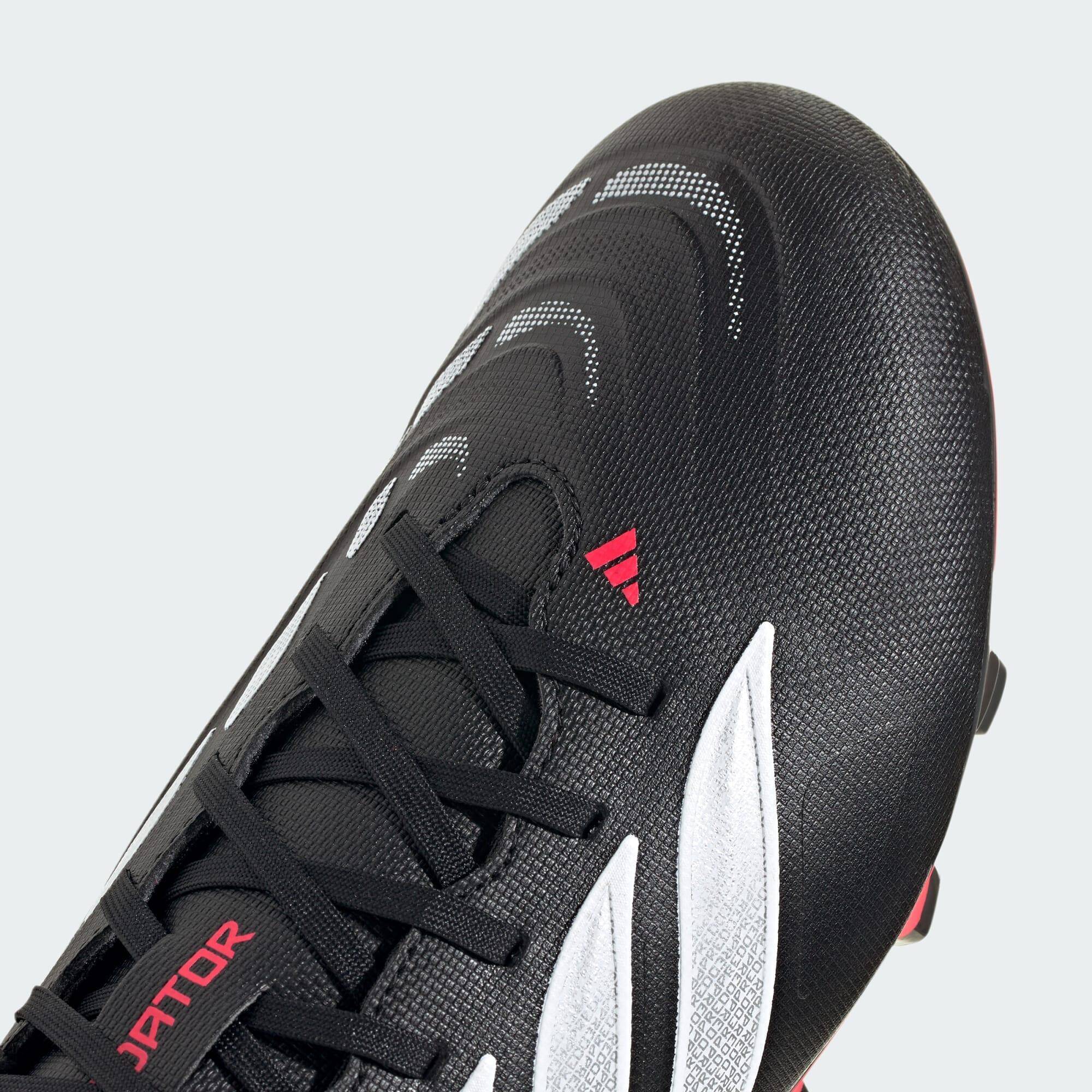Adidas PREDATOR CLUB FG/MG Unisex Football SHOES Black -  4