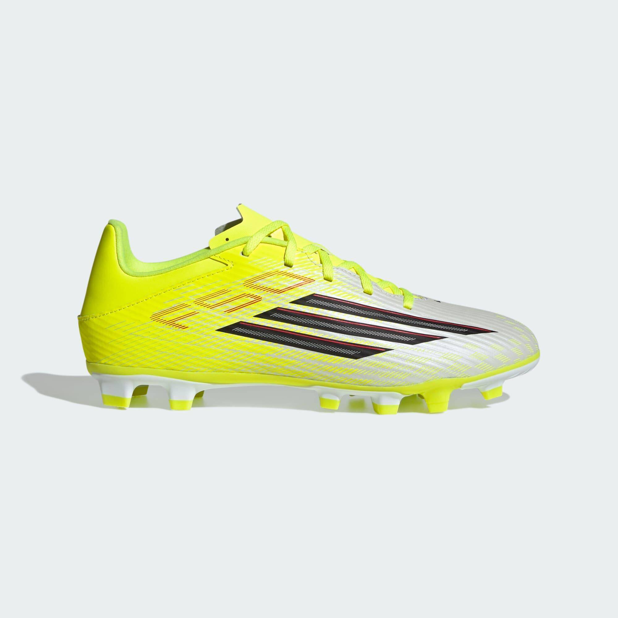 Adidas F50 CLUB FG/MG Unisex Football Shoes Yellow -  1