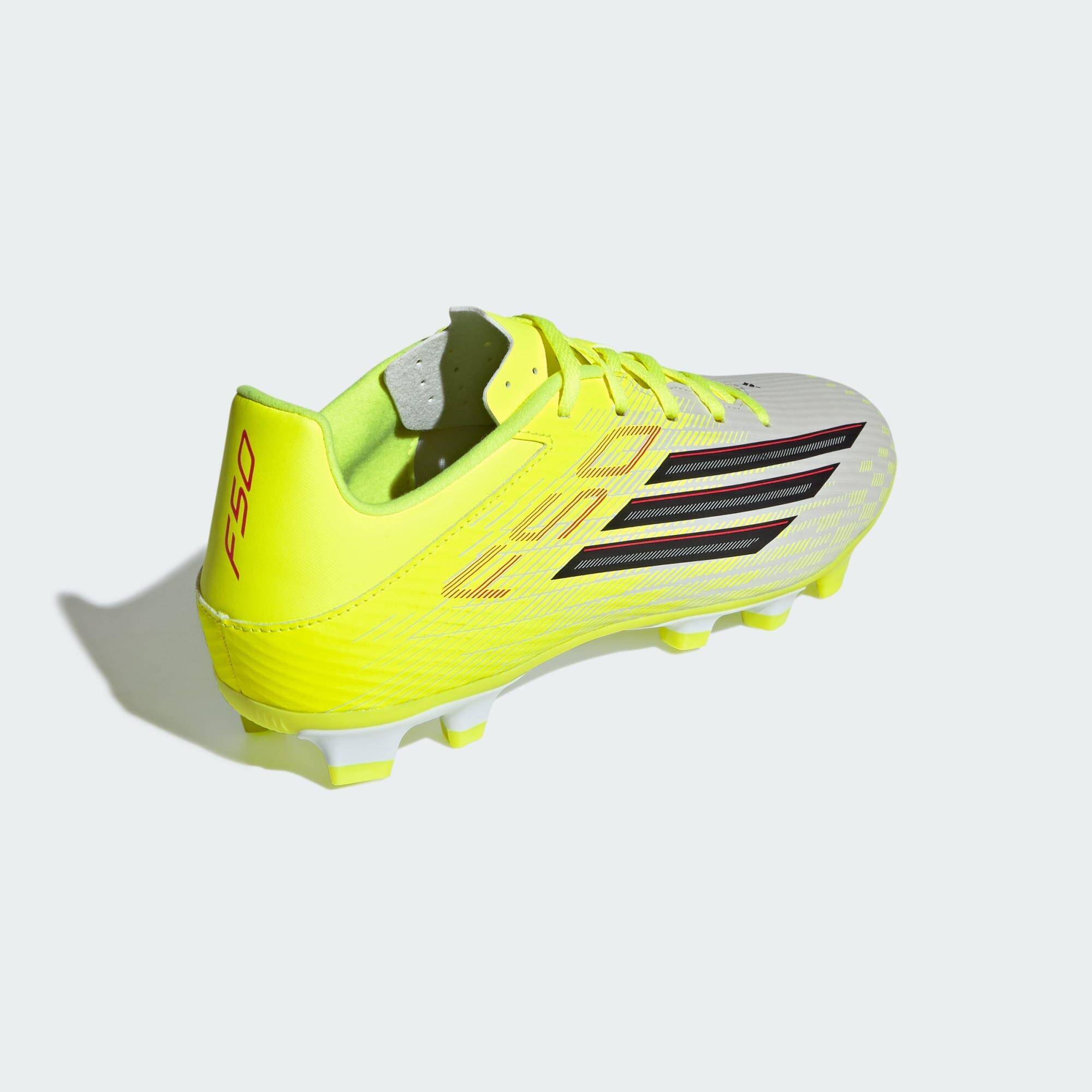 Adidas F50 CLUB FG/MG Unisex Football Shoes Yellow -  5