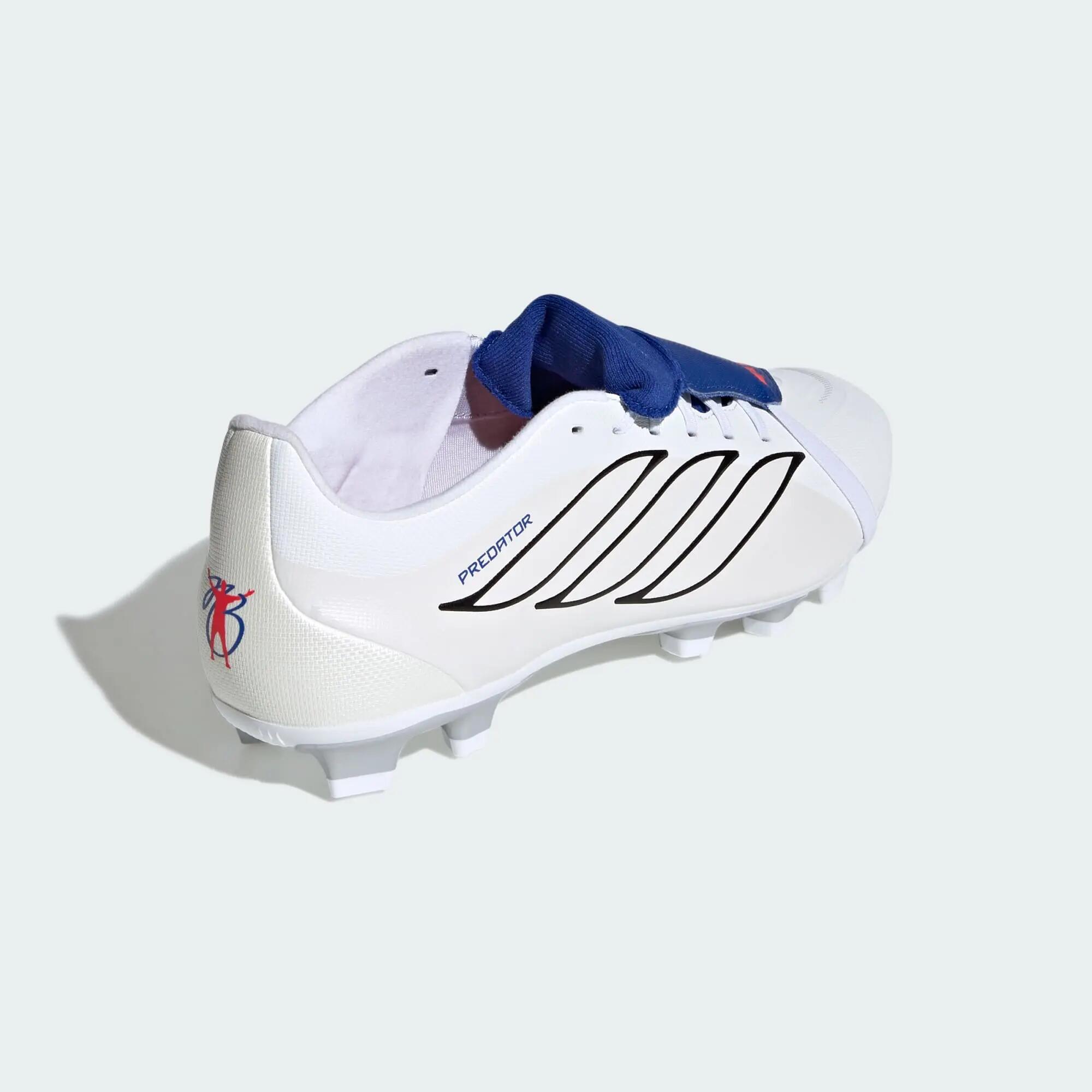 Adidas PREDATOR CLUB FT FG/MG Unisex Football Shoes White -  5