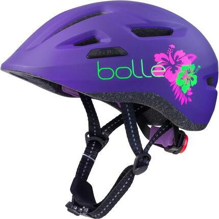 Casque de vélo enfant - Violet - Fille