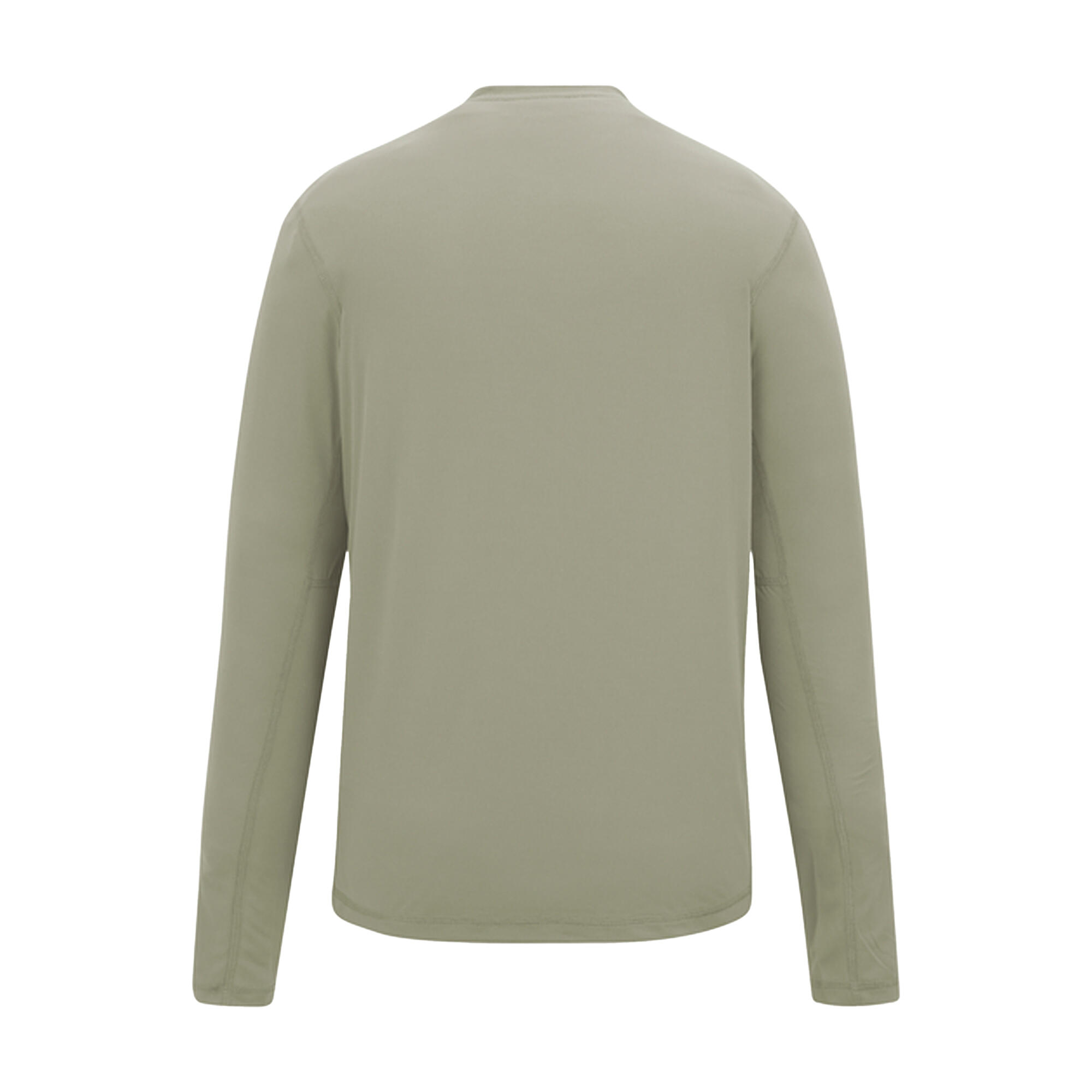 Tshirt Manches Longues Motif/style Logo MINDO Homme (Blanc Cassé) 2/5