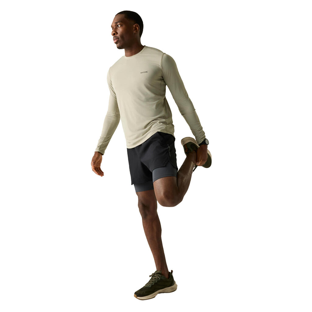 Mens Mindo Logo LongSleeved TShirt (Abbeystone)