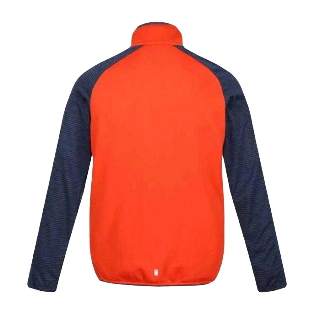 Giacca Logo Uomo Regatta Yare VI Arancio Blu 2/5
