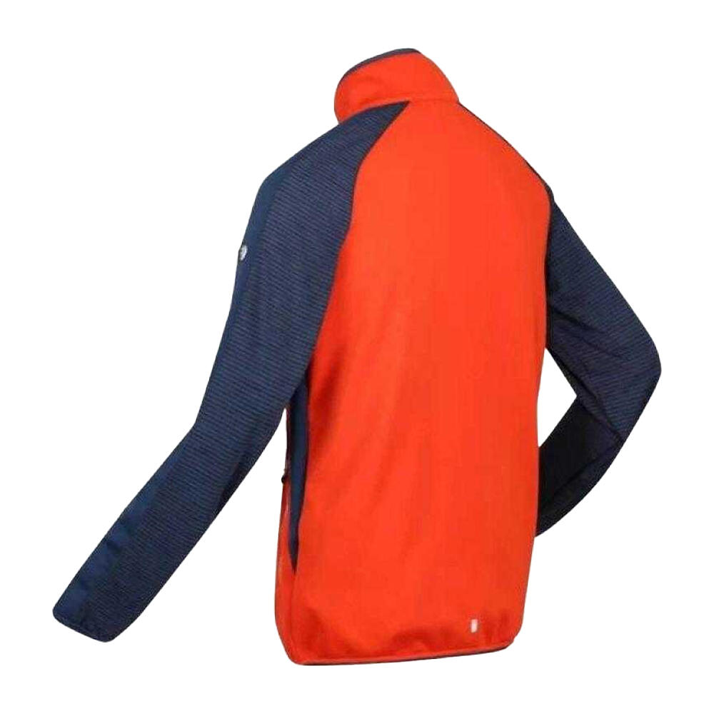 Giacca Logo Uomo Regatta Yare VI Arancio Blu 4/5