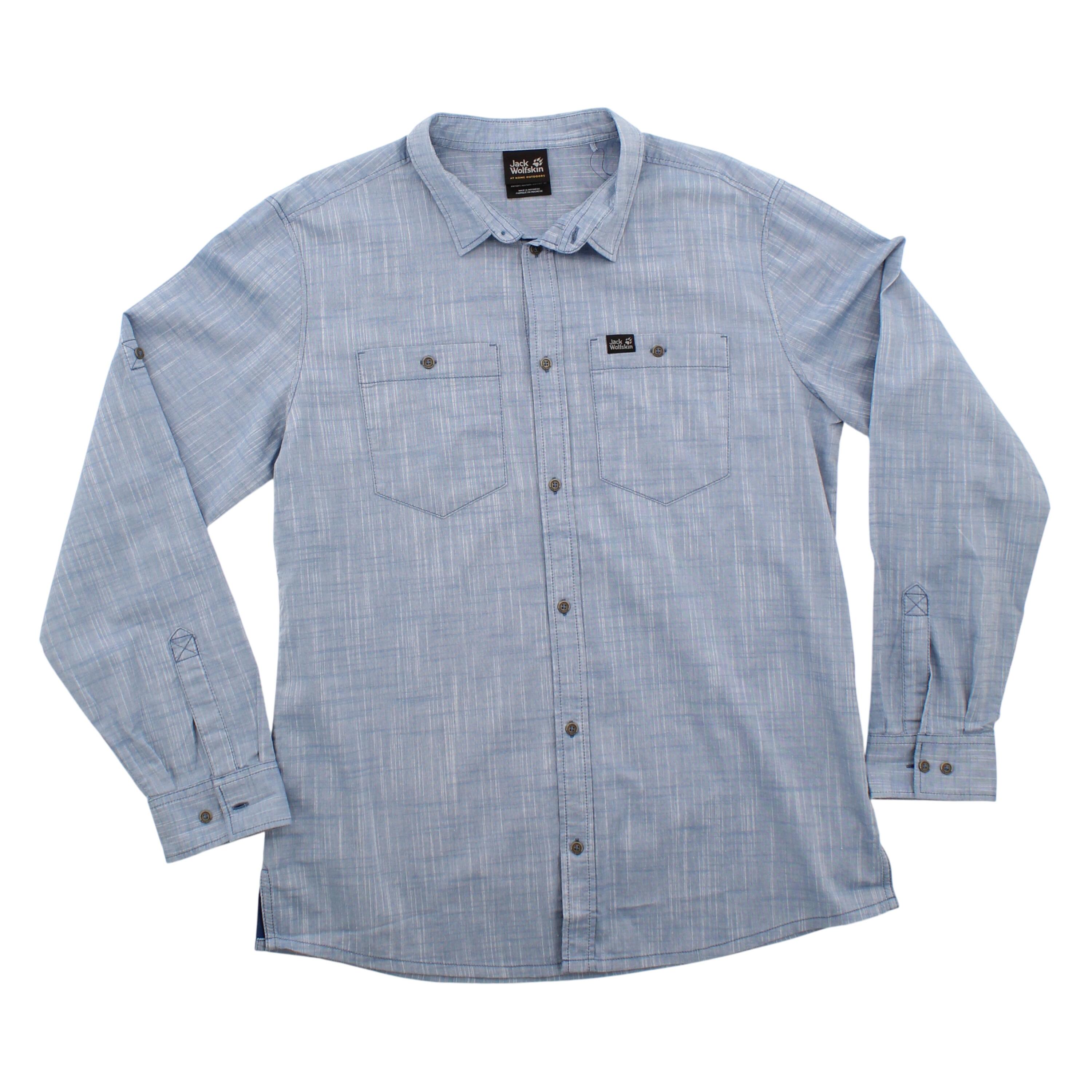 Langarmshirt Emerald Lake Roll Up in Blau 2/3