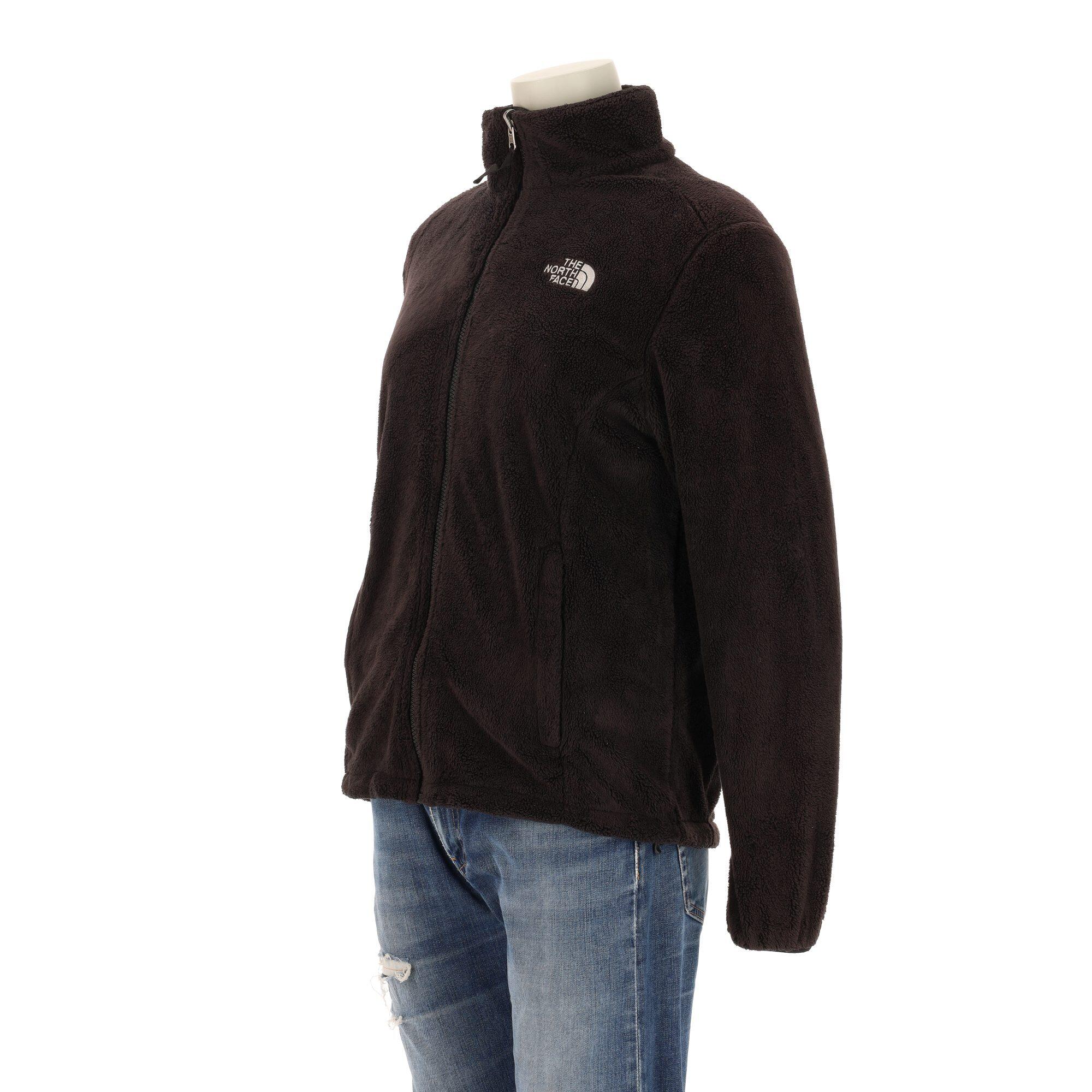 Seconda Mano - Giacca in pile nero TNF Osito da donna - Stato eccellente 4/7