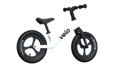 Off-road loopfiets voor evenwicht – yvelo pro wit, yvolution