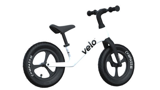 Velo l'équilibre Draisienne tout terrain - Yvelo pro blanc, Yvolution