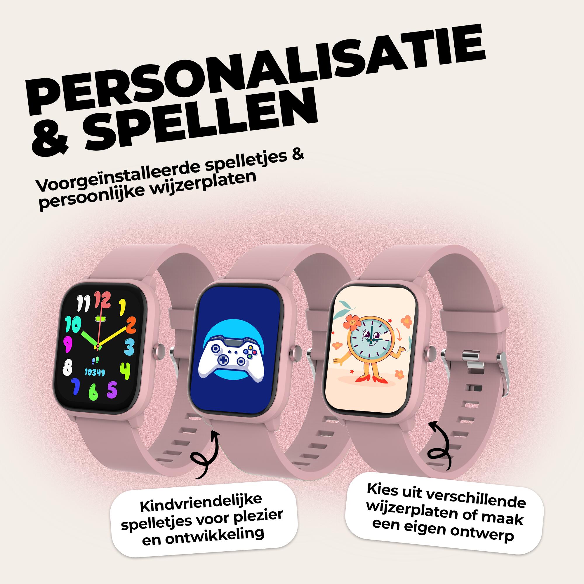 Smartwatch - Enfants - Appels/SMS/Whatsapp - 130+ modes sportifs - SWK120RO 3/7