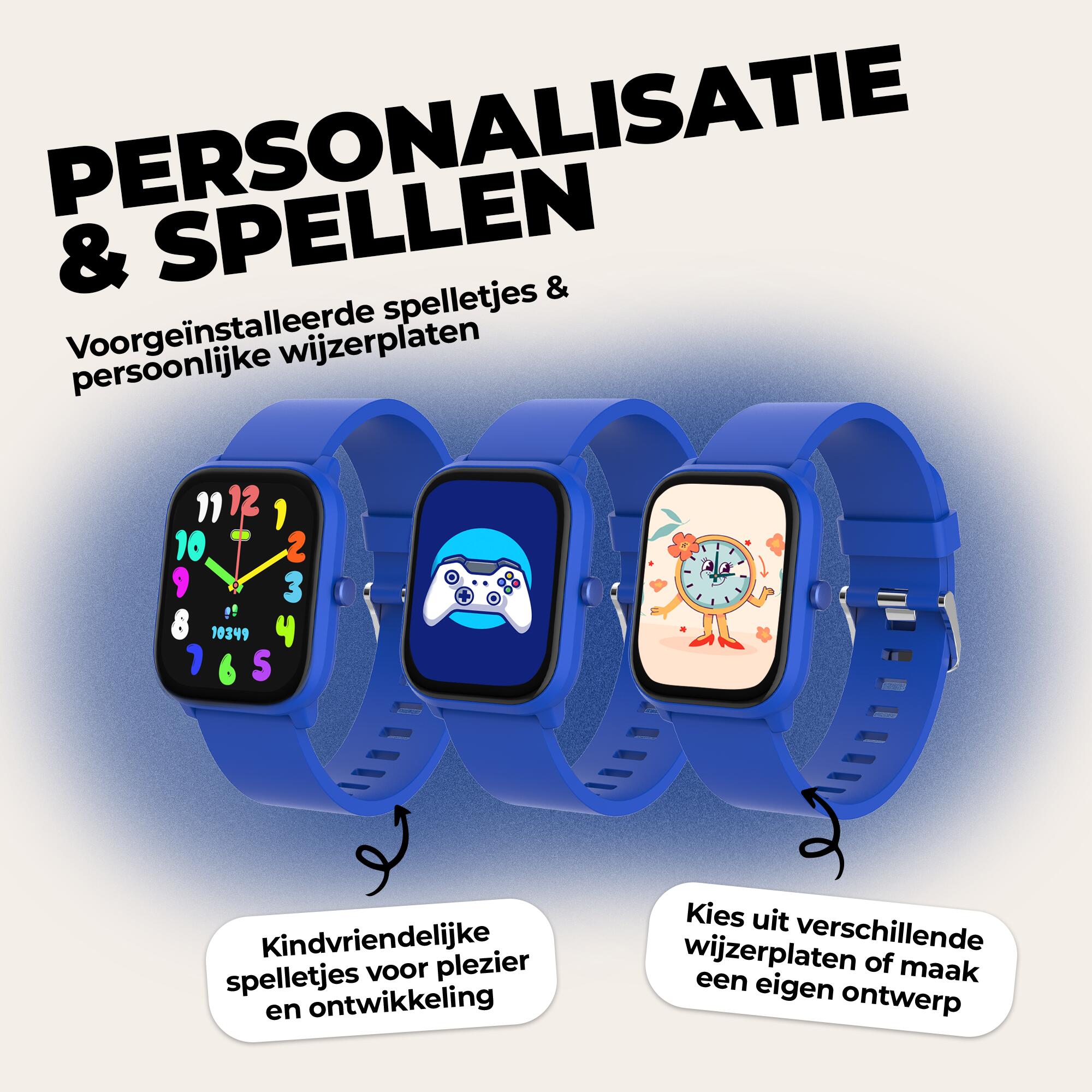 Smartwatch - Kids - Bellen/SMS/Whatsapp - 130+ sportmodi - SWK120BU 4/7
