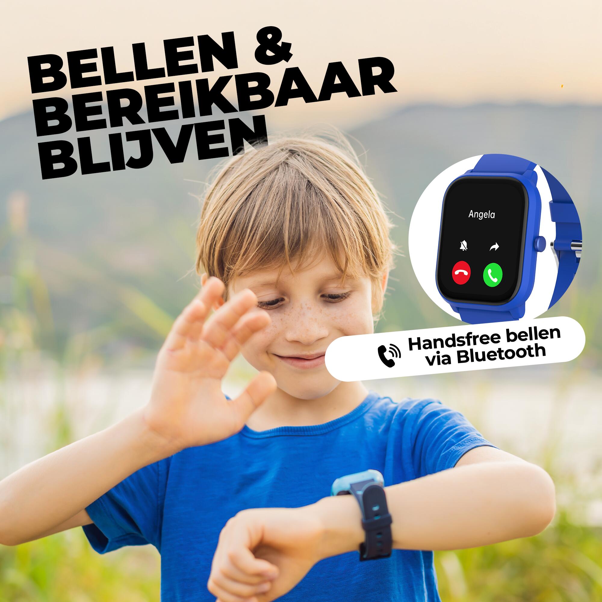 Smartwatch - Kids - Bellen/SMS/Whatsapp - 130+ sportmodi - SWK120BU 6/7