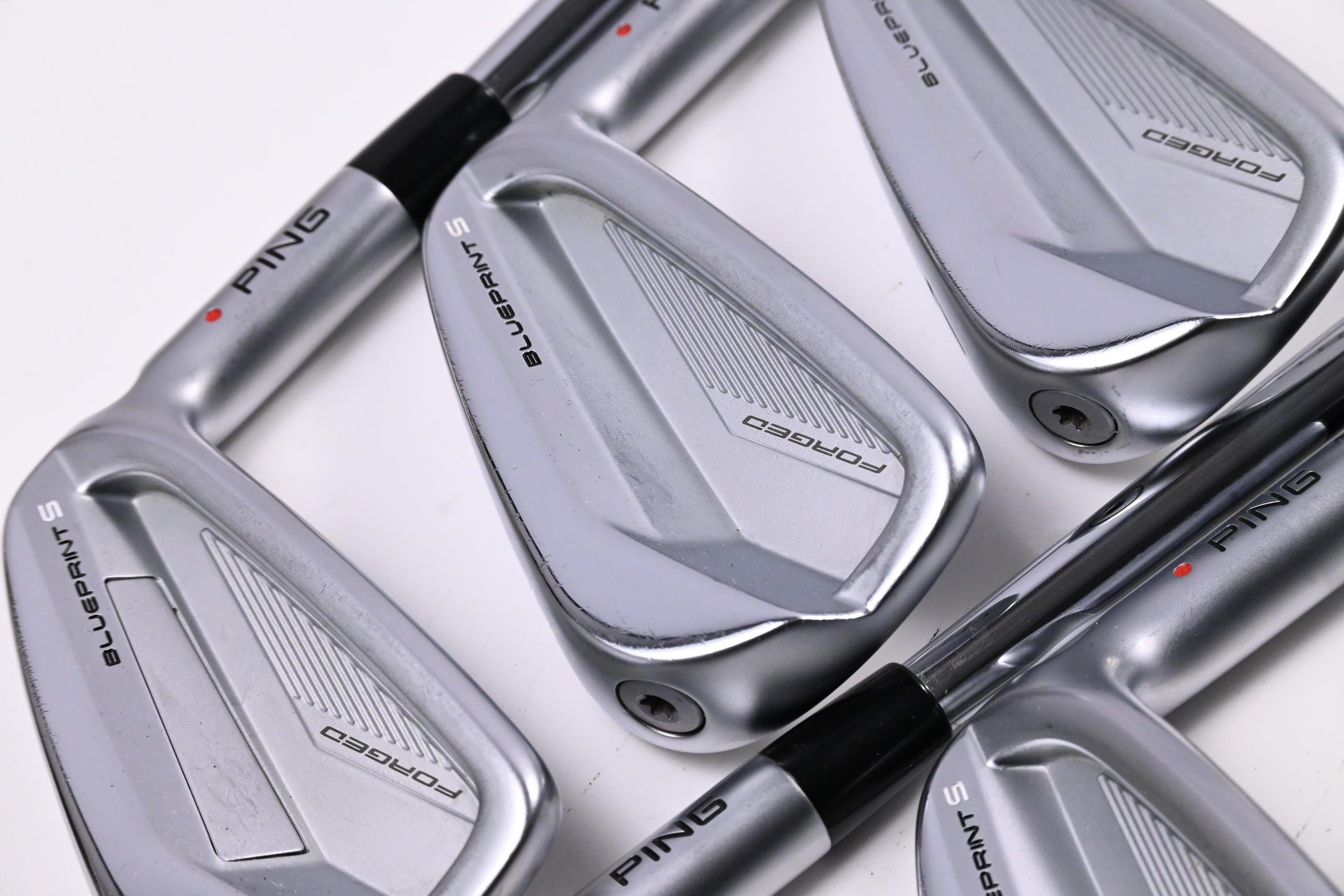 Fers à Golf Ping Blueprint 3-PW (8 Clubs) - Manche Dynamic Gold 120 X100 X-Flex - Point Noir, Reconditionné