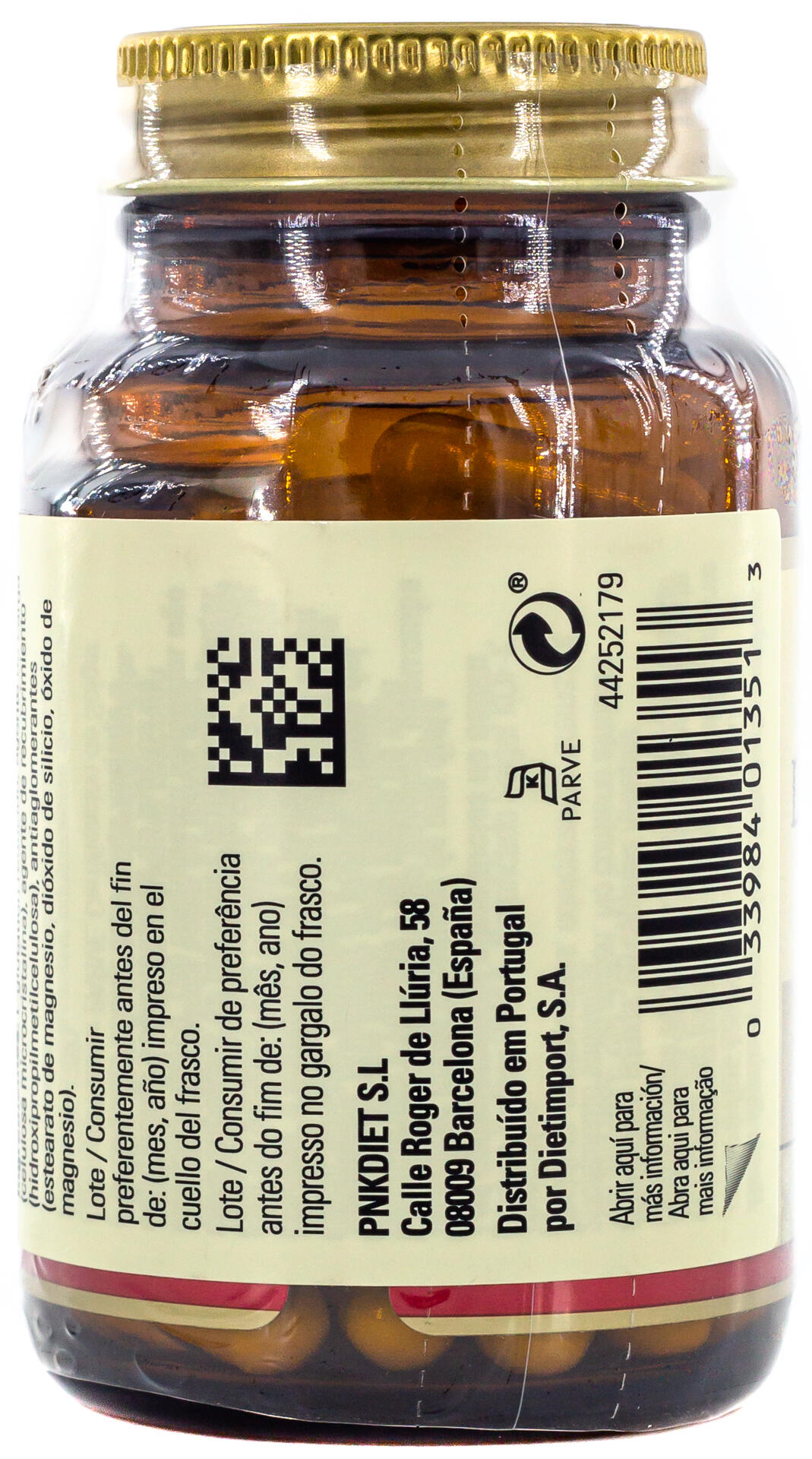 L-Glutathione maximizado 250 mg 60 Vegicaps 3/3