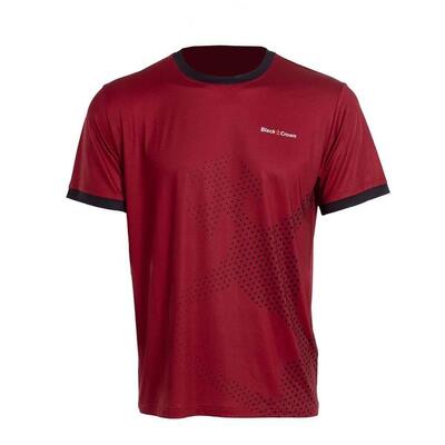 Zwart-bordeaux monterrey t-shirt - 6815, unisex, xs