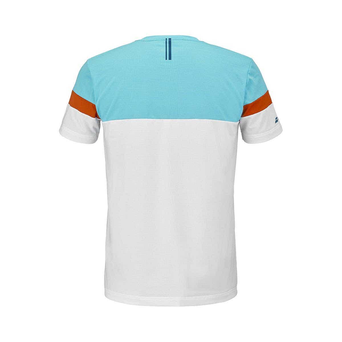 Camiseta Babolat Perf Crew Neck Blanco 3/5