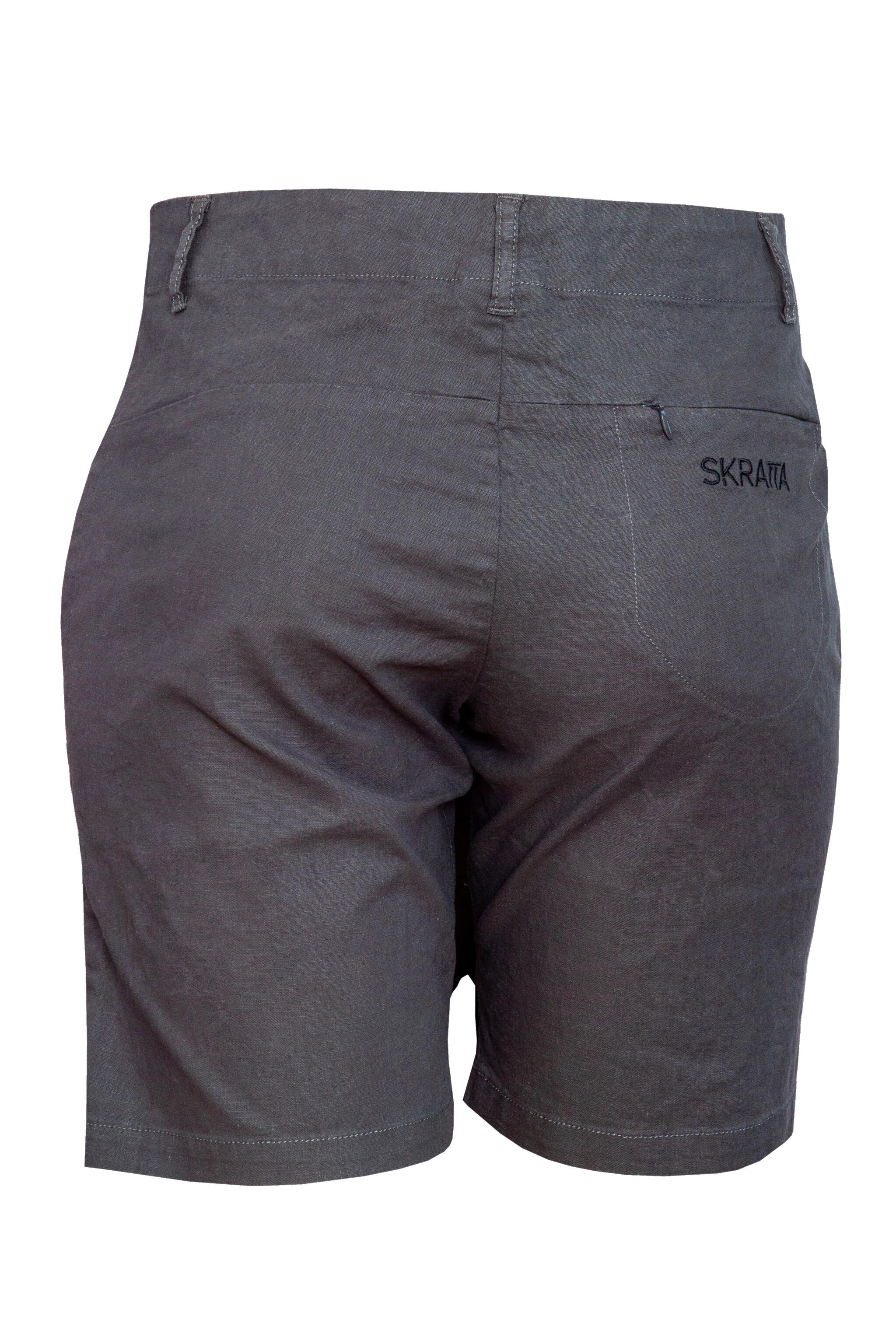 Wander- und Outdoorshorts Hemp-Mix Brita Damen Atmungsaktiv Robust 4/4