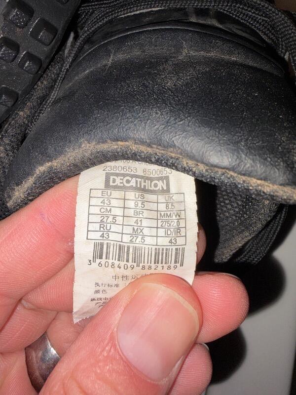 Tussen Particulieren - Rockrider schoen 4/5