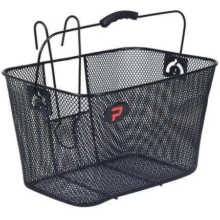 Koszyk rowerowy na kierownicę Profex przedni, zdejmowany, z uchwytem