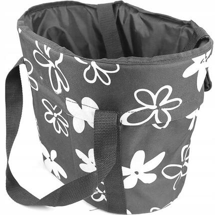 Koszyk rowerowy na kierownicę Profex Flower do 5 kg, przedni, odpinany