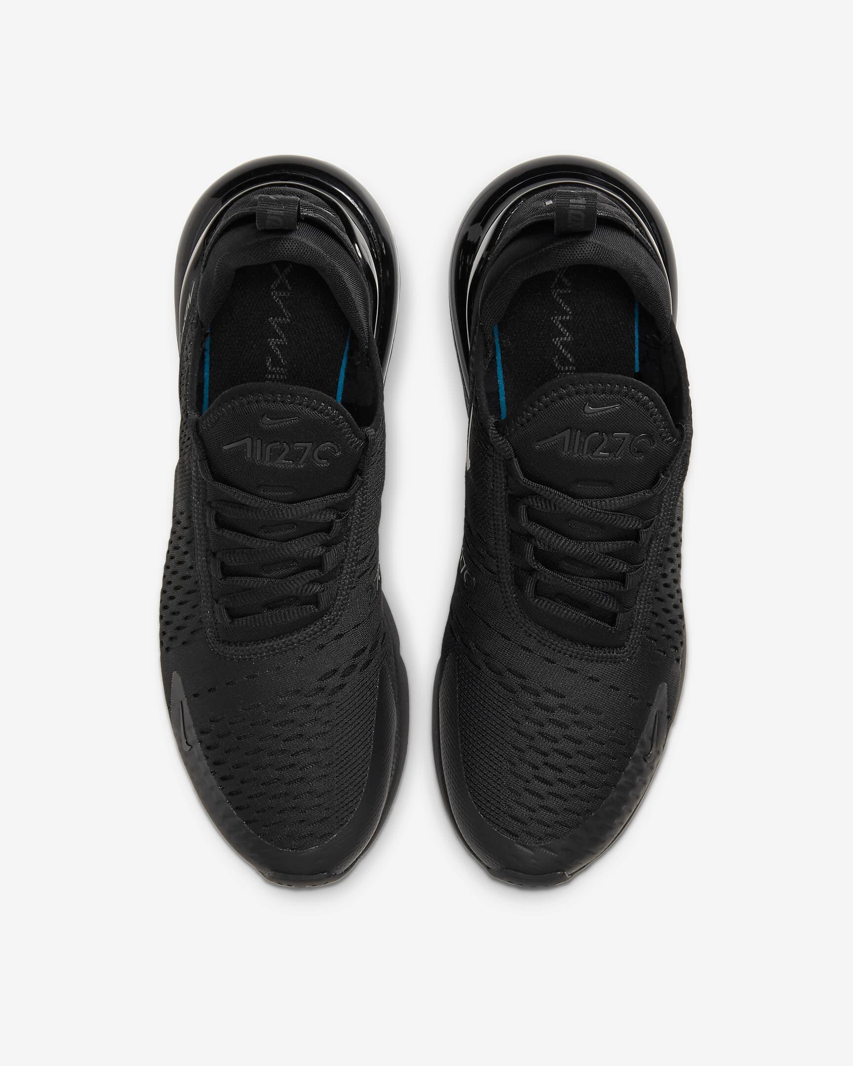 Nike Air Max 270 Triple Black 3/3