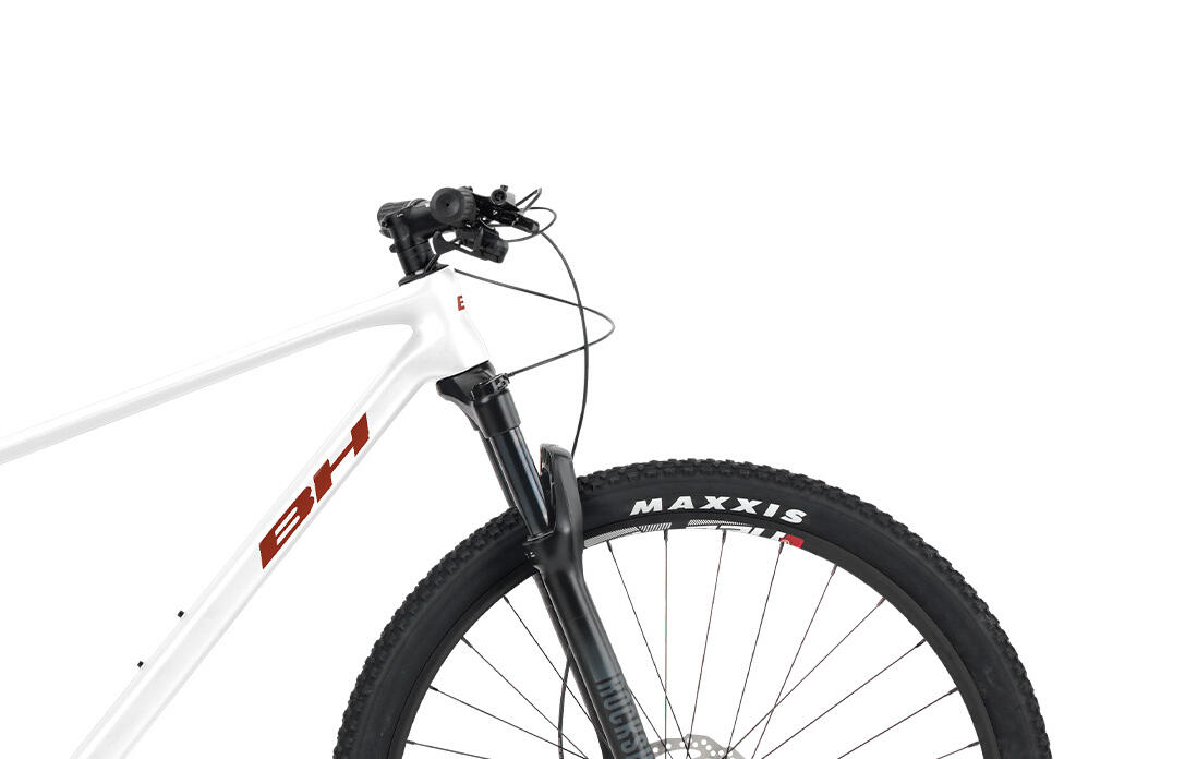 Bicicleta Mtb Bh Ultimate 6.5 (2026) blanco-naranja 2/3