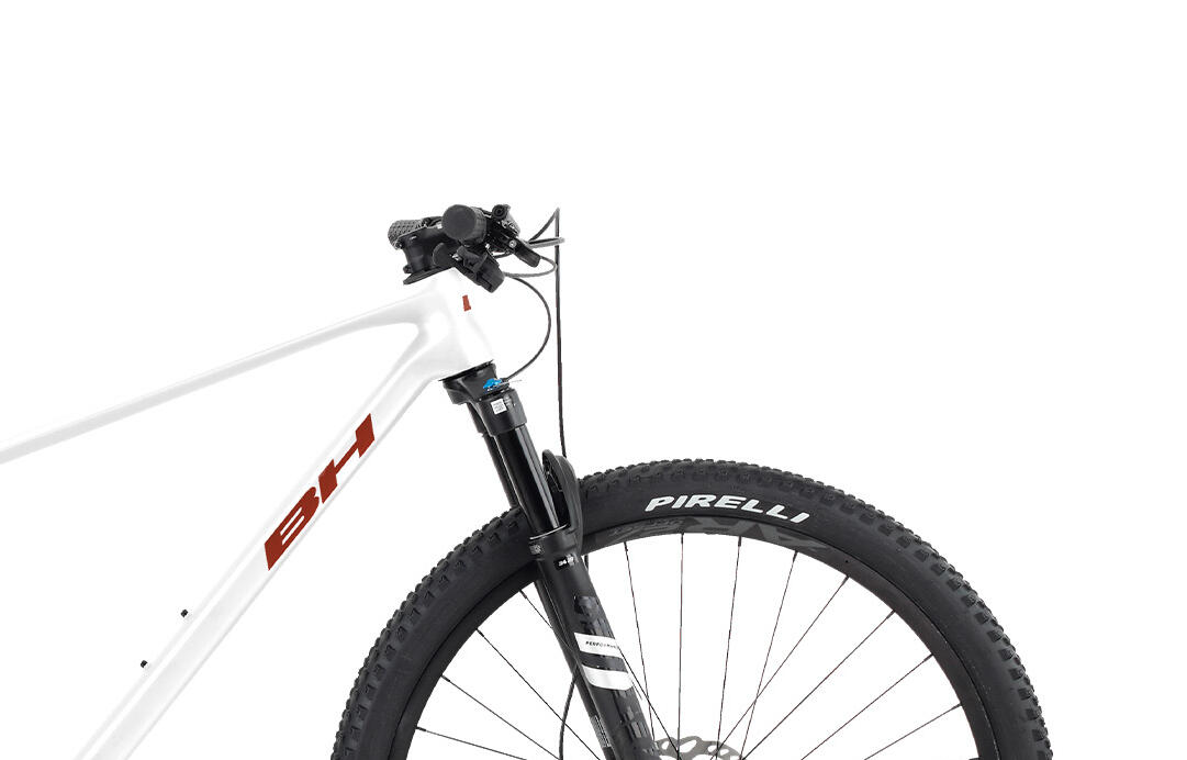 Bicicleta Mtb Bh Ultimate 7.5 (2026) blanco-naranja 2/3