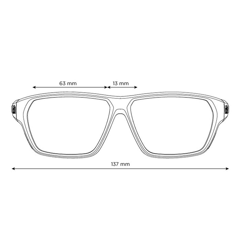 Lunettes Sports Nautiques AIRFIN - Verre Polarisé  Cat 3 - Adulte 6/7