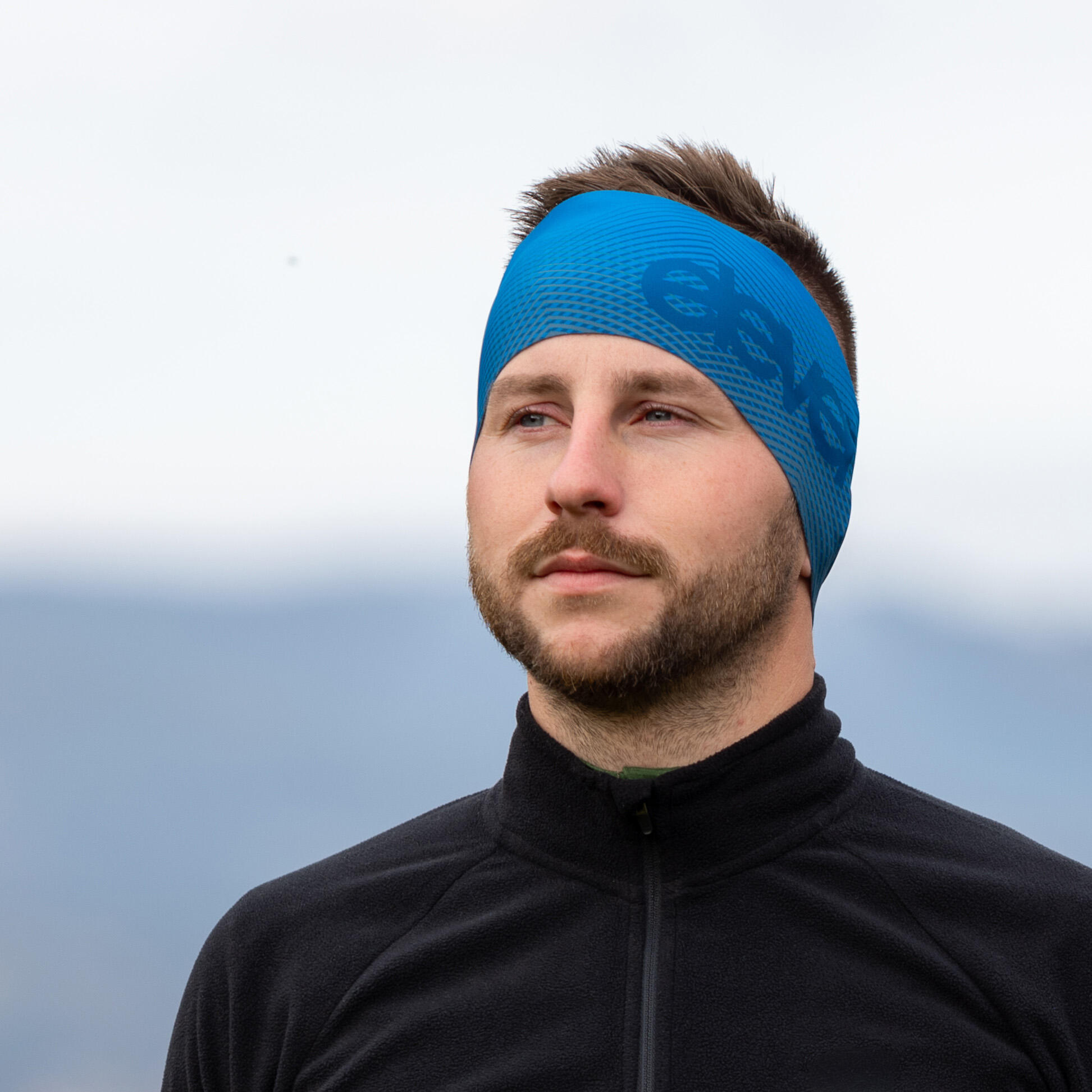 Sportstirnband Eleven Dolomiti Vortex – blau 2/3