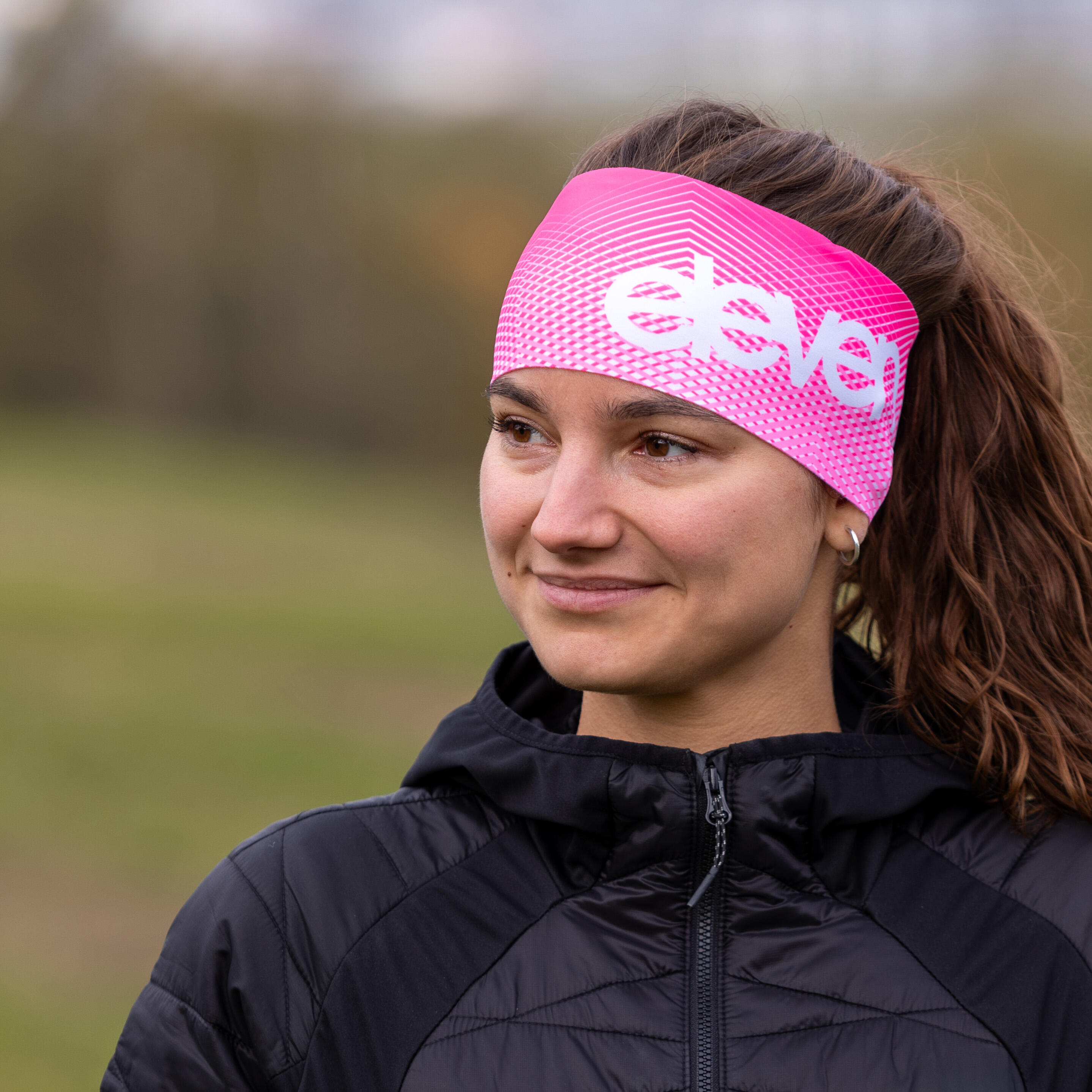Sportstirnband Eleven Dolomiti Vortex – rosa 2/3