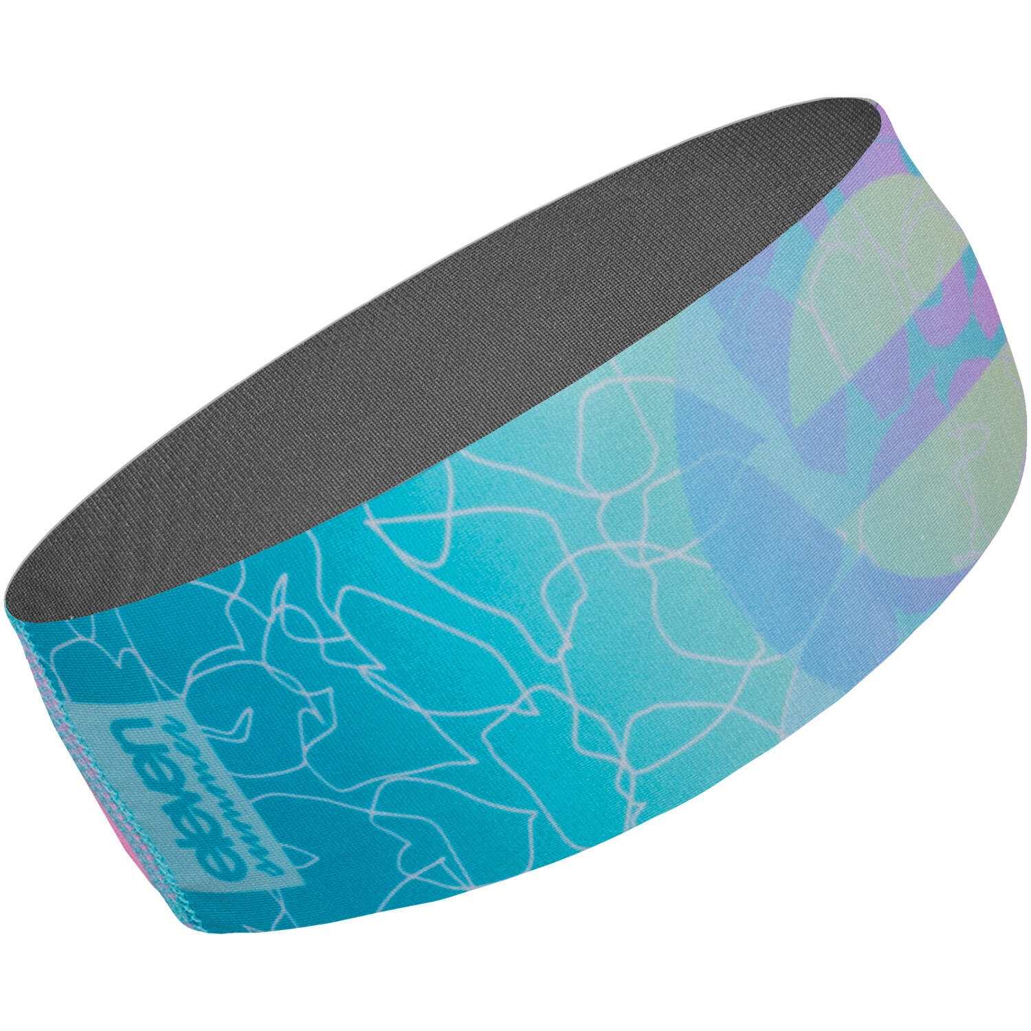 Sportstirnband Eleven Summer Envy – blau/rosa 2/2