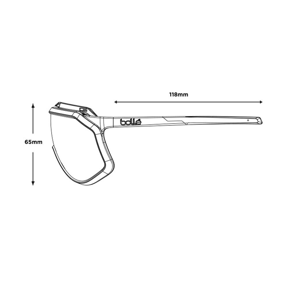 Lunettes Montagne CHRONOSHIELD MT - Verre High Contrast Polarisé Cat 3 - Adulte 5/5