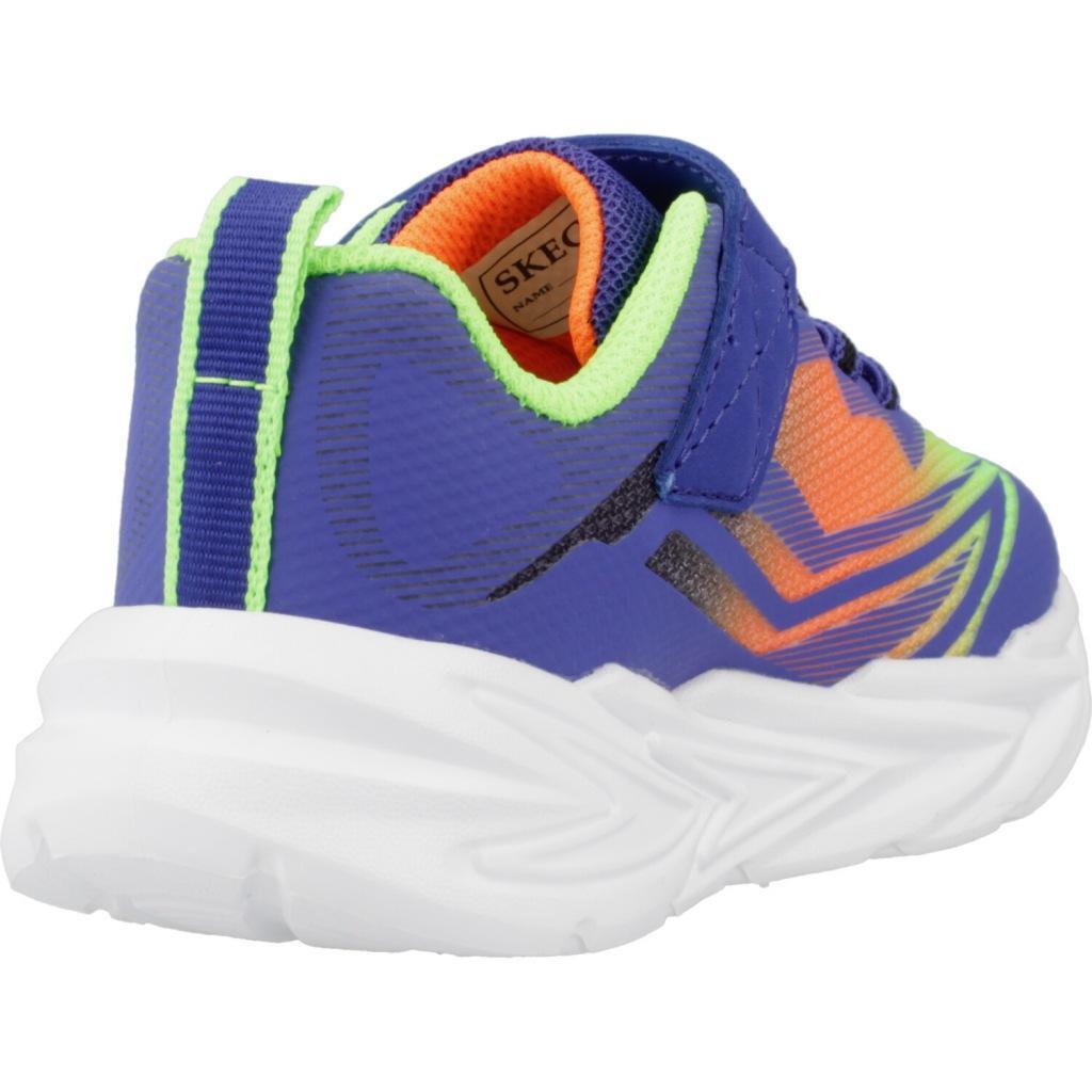 Calçado Skechers S Lights-flex-glow, Azul, Crianças 3/5
