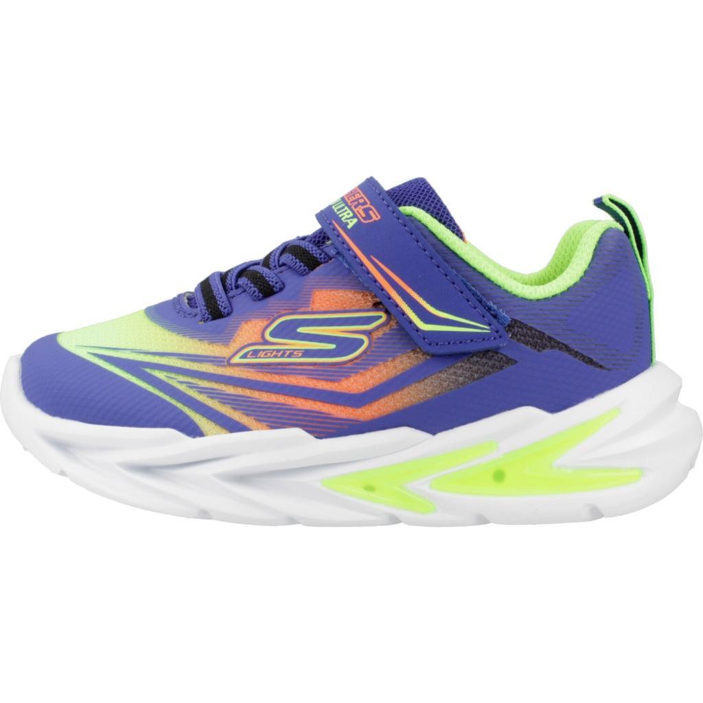 Calçado Skechers S Lights-flex-glow, Azul, Crianças 2/5