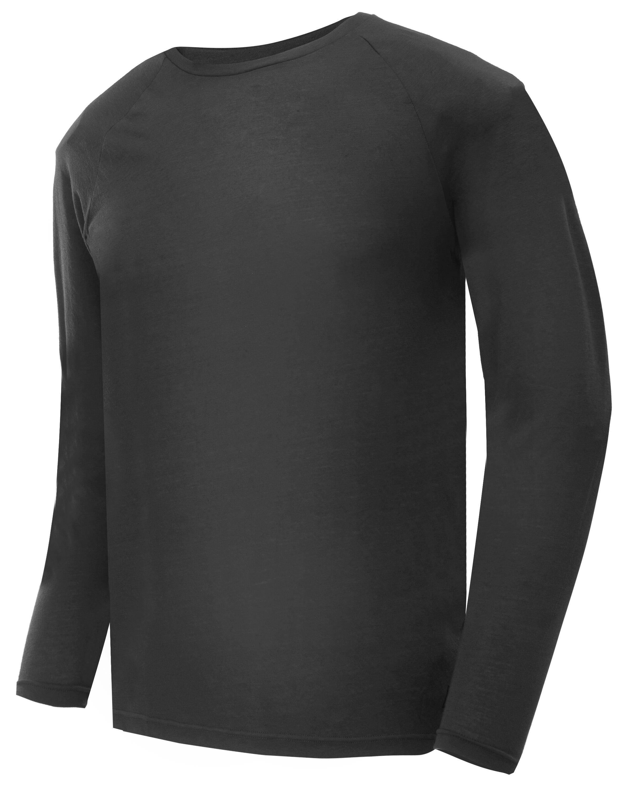 Merino-Mix Langarmshirt Arne Herren Atmungsaktiv Schnelltroknend 4/4