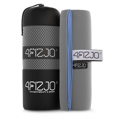 Microvezel handdoek sport fitness sneldrogend compact 90x50 cm 4fizjo