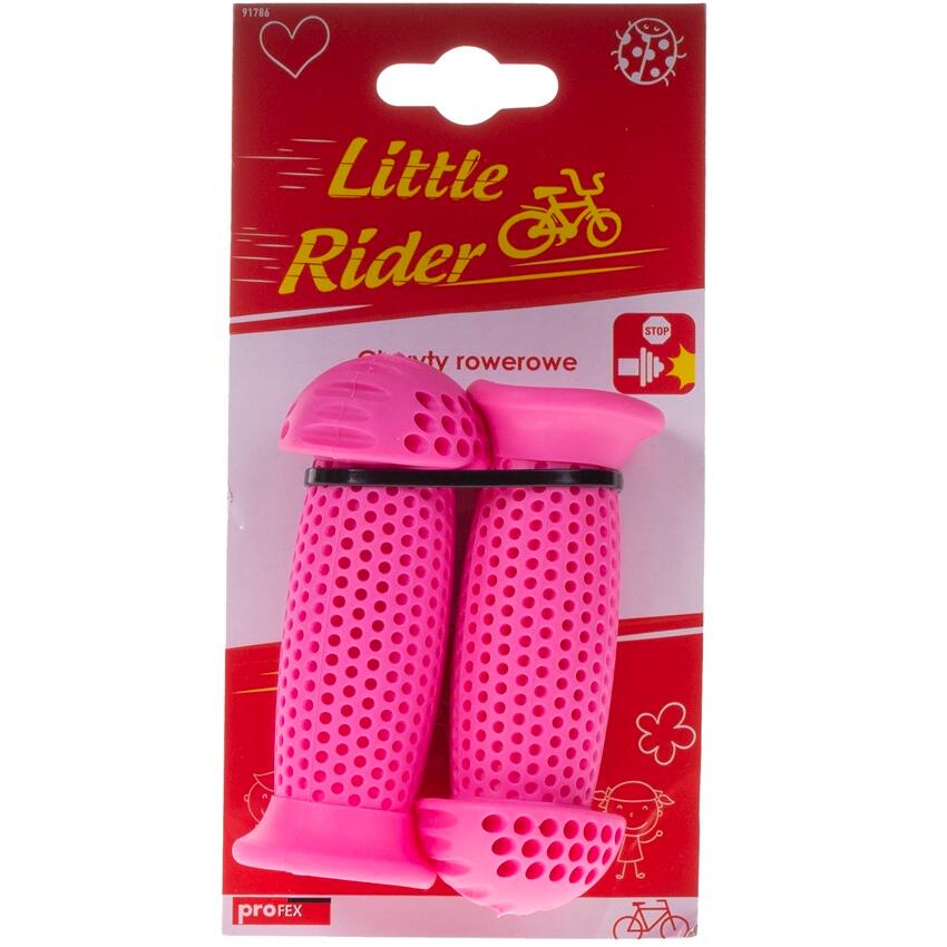 Gripy rowerowe dziecięce Profex chwyty antypoślizgowe uniwersalne 2/2