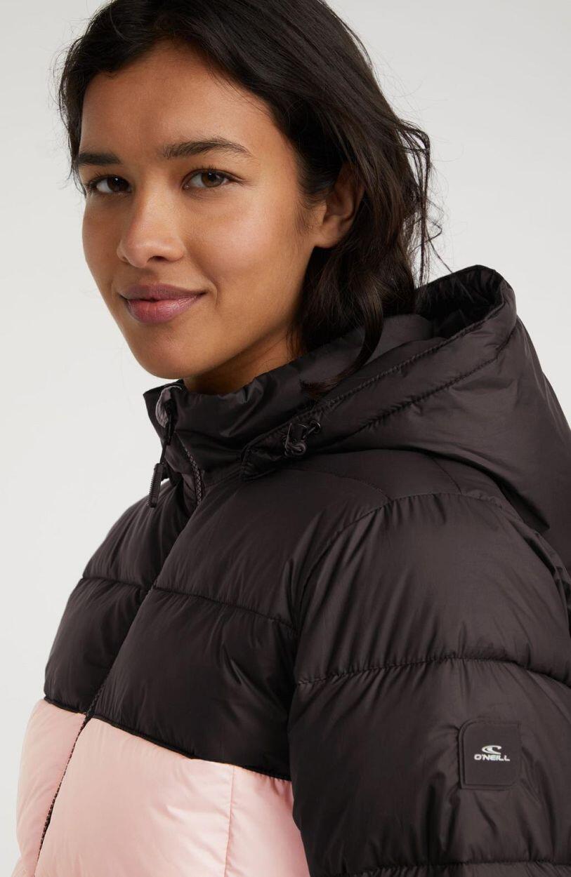 O'NEILL O'neill Jassen O'RIGINALS PUFFER JACKET DAMES Peach Whip Colour Block 5/5
