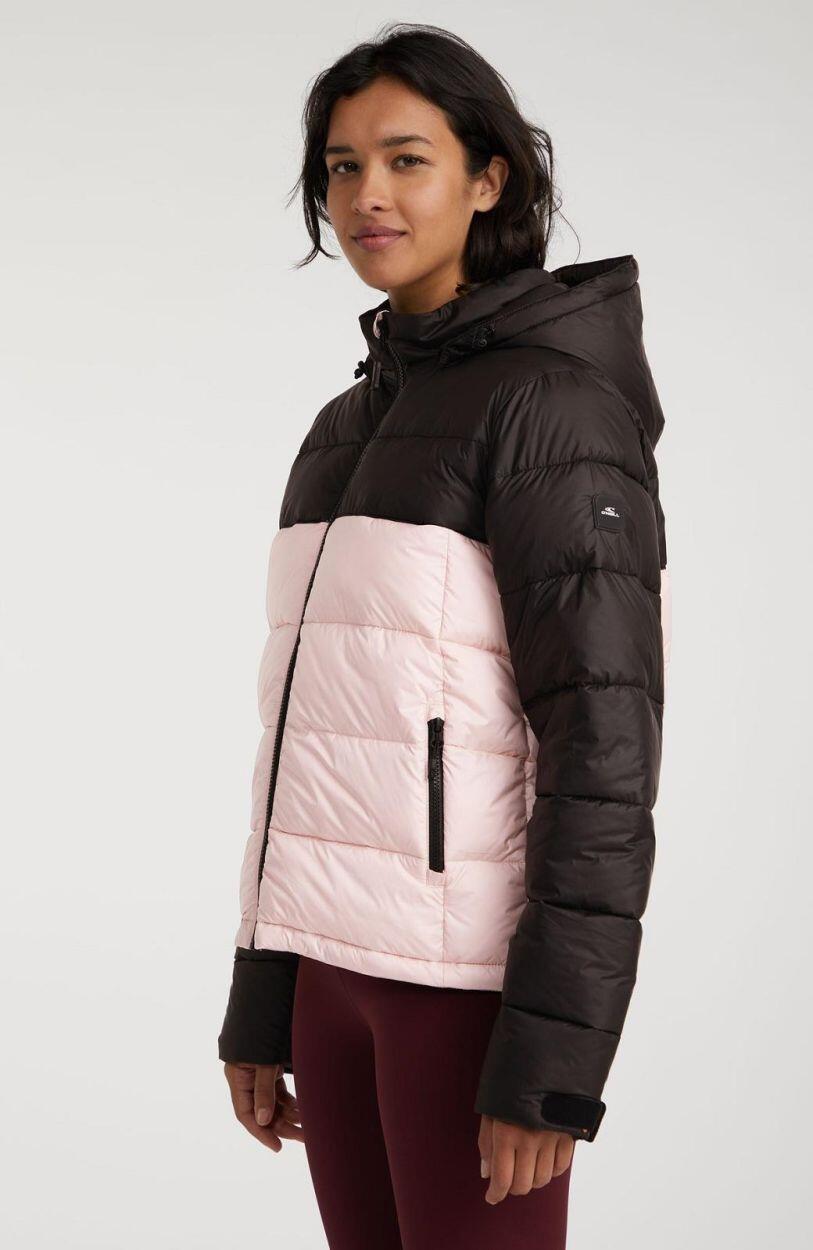 O'NEILL O'neill Jassen O'RIGINALS PUFFER JACKET DAMES Peach Whip Colour Block 4/5